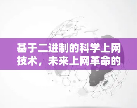 基于二进制的科学上网技术，未来上网革命的起点