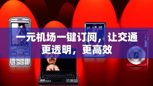 一元机场一键订阅，让交通更透明，更高效