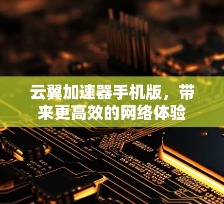 云翼加速器手机版,带来更高效的网络体验 云翼加速器手机版,带来更高效的网络体验