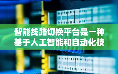 智能线路切换平台是一种基于人工智能和自动化技术的系统,旨在管理电力系统中的线路维护和更换工作。以下是该平台的详细总结 智能线路切换平台是一种基于人工智能和自动化技术的系统,旨在管理电力系统中的线路维护和更换工作。以下是该平台的详细总结
